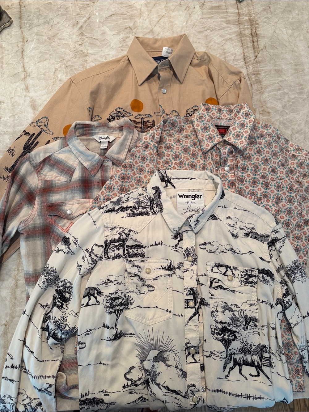 Girls western bundle (4 shirts)